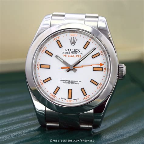 buy used rolex milgauss|ladies pre owned rolex milgauss.